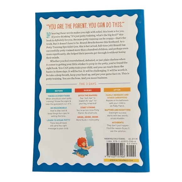 Paperback book Potty Training in 3 Days. Like new! 106 pages - Picture 2 of 3